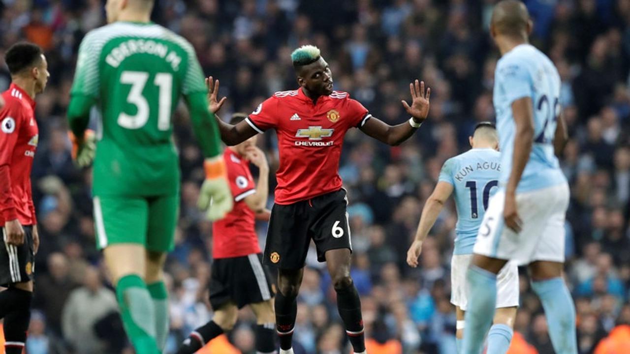 Gelandang Manchester United, Paul Pogba.