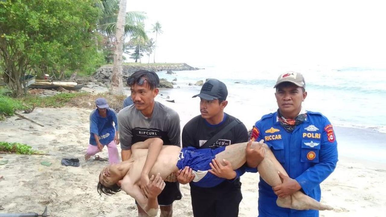 Tragedi Pantai Cinangka: Remaja Terseret Ombak, Tim SAR Gabungan Terjun Cari Korban Hilang