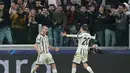 Juventus hanya mampu mencetak satu gol di menit ke-39 melalui Leonardo Bonucci. (AP/Antonio Calanni)