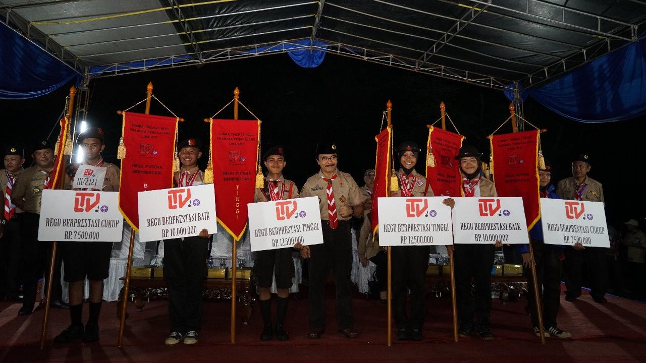 Pemenang LT-V Kwarnas Gerakan Pramuka (Liputan6.com/Pool/Gerakan Pramuka)