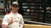 Pebalap Astra Honda Racing Team, Gerry Salim, akan turun pada ajang FIM CEV Moto3 Junior World Championship 2018. (Instragram / Astra Honda Racing Team)