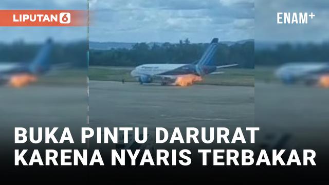 Nyaris Terbakar, Pesawat Trigana Air Gagal Terbang dari Jayapura