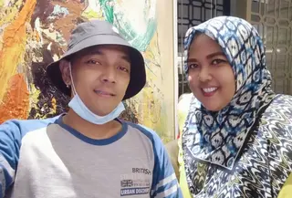 Hogi dan Arsita. (Istimewa)