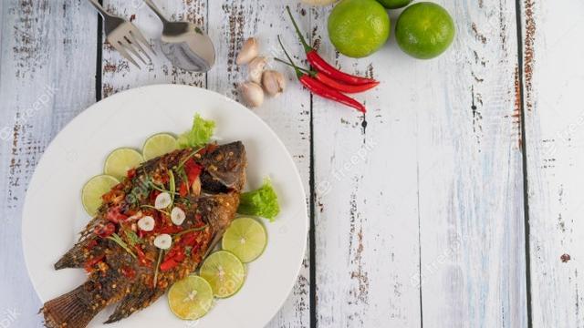Ilustrasi ikan nila, resep, masakan