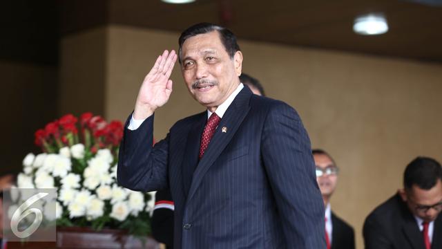 Menko Marves Luhut Binsar Panjaitan