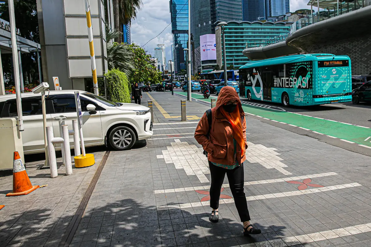 Cuaca Panas Melanda DKI Jakarta