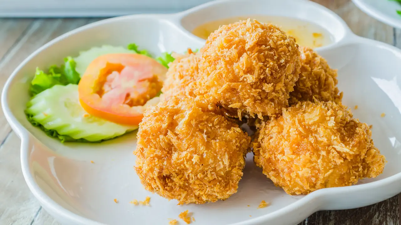 bola udang krispi