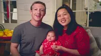 Zuck bersama istrinya, Priscilla Chan, mengunggah sebuah video ucapan selamat Imlek di akun Facebook-nya.

