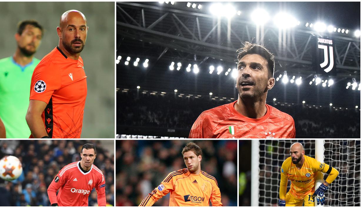 Gianluigi Buffon menjadi kiper tertua yang masih aktif bermain di Liga Champions musim ini. Berikut lima kiper usia senja yang masih eksis di kompetisi paling elite Benua Biru.