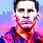 Messi (Liputan6.com/Abdillah)