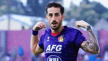 Pemain asing Persik Kediri, Ernesto Gomez. (Bola.com/Gatot Sumitro)