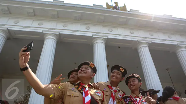 88 peserta Jambore Dunia 2023 dilarikan ke RS gegara cuaca panas, begini kabar cucu Zubairi Djoerban.