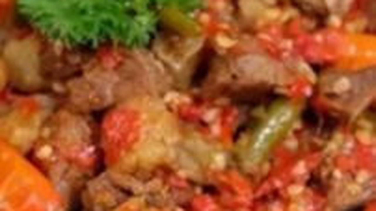 Oseng Mercon Daging Sapi