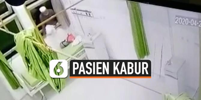 VIDEO: Detik-Detik Pasien Corona Kabur dari Rumah Sakit