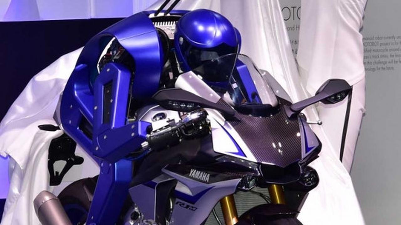 Canggih, Yamaha ciptakan robot pengendara sepeda motor