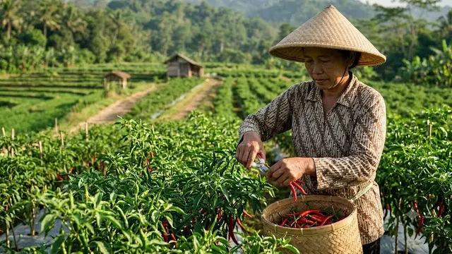 Cara Membuat Cabai Tetap Produktif Meski Sudah Berbuah Berkali-kali