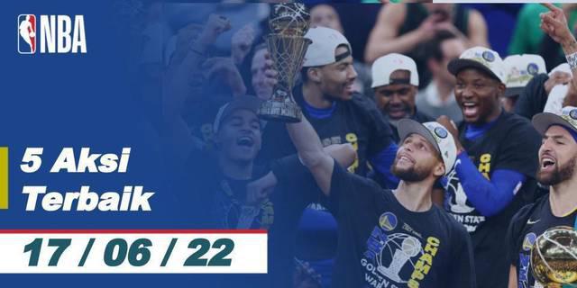 VIDEO: Aksi Terbaik Pemain Golden State Warriors dan Boston Celtics di Game 6 Final NBA 2022