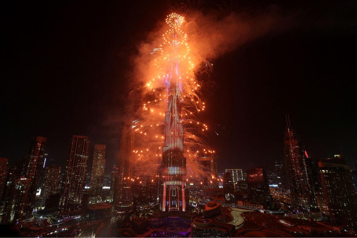 Kembang Api Tahun Baru 2025 di Berbagai Penjuru Dunia