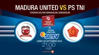 Madura United vs PS TNI (Liputan6.com/Abdillah)