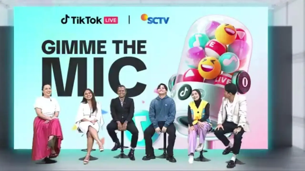 Ajang TikTok LIVE Gimme The Mic