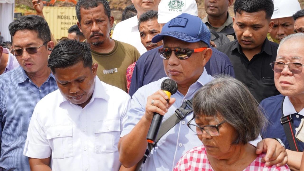 Mendagri Pastikan Negara Hadir Bangun Hunian Tetap bagi Warga Terdampak Bencana di Sibolga