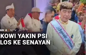 Jokowi Yakin PSI Lolos ke Senayan