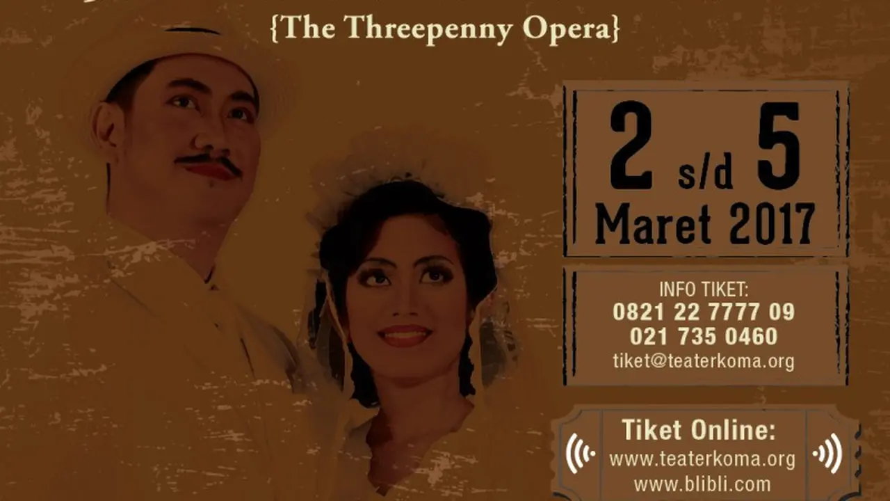Rayakan Hari Jadi Ke-40, Teater Koma Pentaskan Opera Ikan Asin