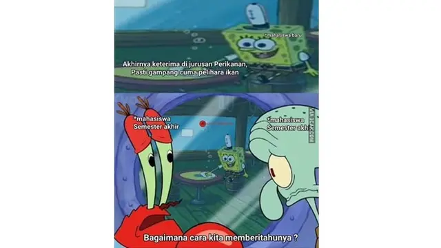 6 Meme Squidward Tentang Hidup Ini Bikin Merenung Sekaligus Kocak