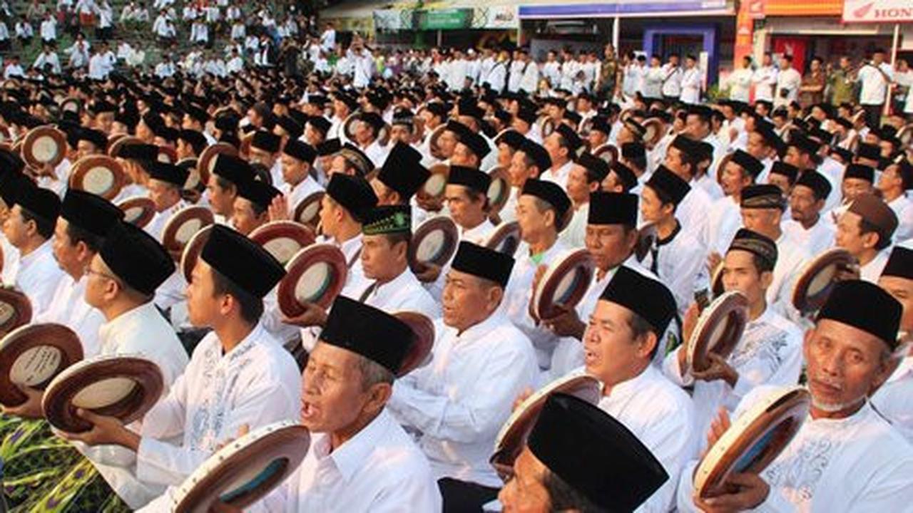 1.926 Penabuh rebana ramaikan Muktamar ke-33 NU