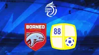 BRI Liga 1 - Borneo FC Vs Barito Putera (Bola.com/Adreanus Titus)