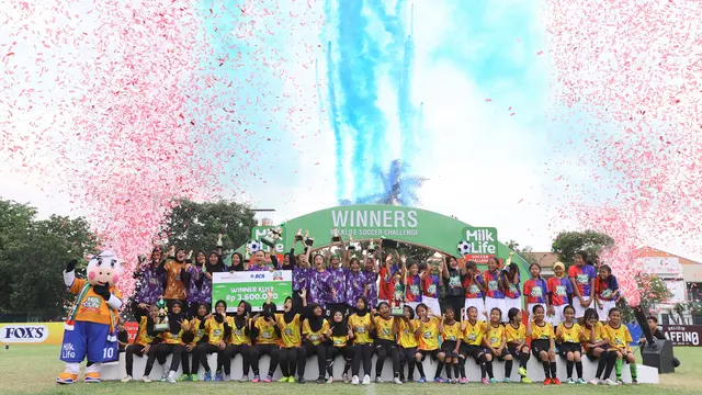 Keseruan MilkLife Soccer Challenge - Surabaya 2025