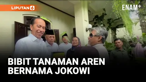 VIDEO: Petani Aren Minta Izin Pakai Nama Jokowi Untuk Bibit Tanaman