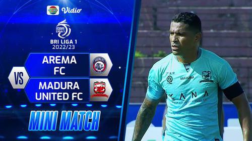 VIDEO: Highlights BRI Liga 1, Madura United Taklukkan Arema FC 2-0