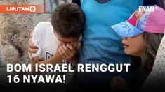 Serangan udara Israel di Gaza pada Senin pagi menewaskan 16 orang, termasuk lima wanita dan empat anak-anak, menurut pejabat Palestina. Serangan di kamp pengungsi Nuseirat menghancurkan sebuah rumah dan menyebabkan korban tewas, termasuk ibu dan enam...