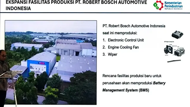 Tayangan Produk Pabrik Modular BOSCH Cikarang yang akan dipasarkan di Indonesia