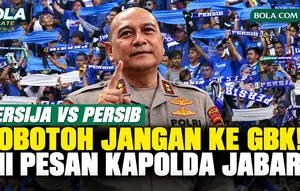 Kapolda Jawa Barat Minta Bobotoh Tak ke GBK saat Persija vs Persib, Ini Pesannya