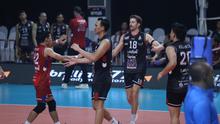 LavAni Livin' Transmedia berhasil membungkam Surabaya Samator dengan skor telak 3-0 (25-13, 30-28, 25-20) di GOR Utama, Bojonegoro pada laga lanjutan Proliga 2026, Kamis (12/2/2026) malam WIB. (dok. Proliga)