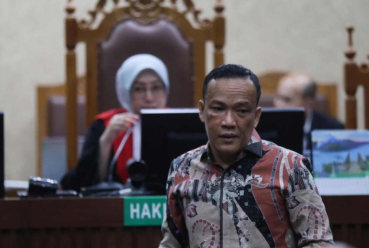 FOTO: Noel Dituntut Lima Tahun Penjara dalam Kasus Gratifikasi Sertifikat K3