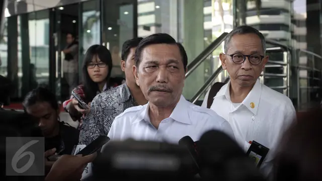 Lapor LHKPN, Luhut Panjaitan Sambangi Gedung KPK