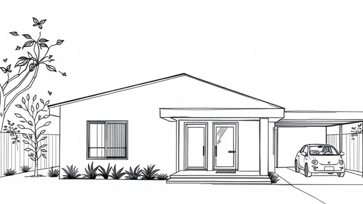 Rekomendasi Sketsa Gambar Rumah Minimalis Modern Terbaru 2025