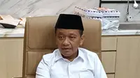 Menteri Energi dan Sumber Daya Mineral (ESDM) Bahlil Lahadalia di Kantor Kementerian ESDM, Jakarta, Jumat (26/9/2025). (Liputan6.com/Maulandy)