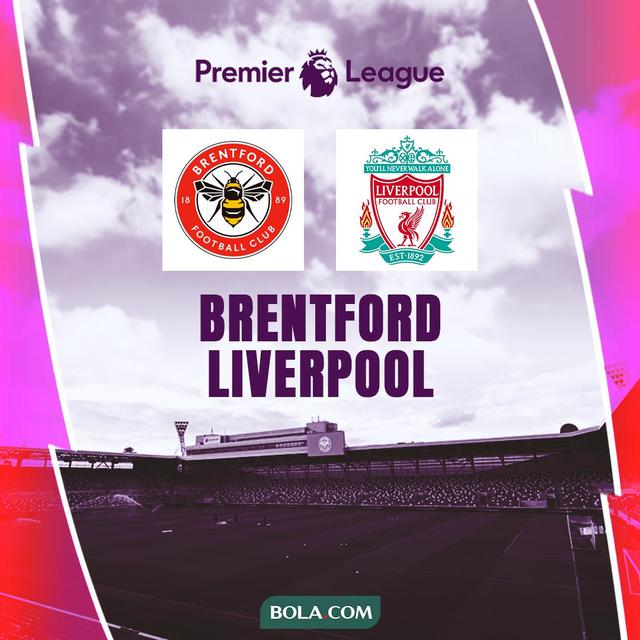 Liga Inggris - Brentford Vs Liverpool