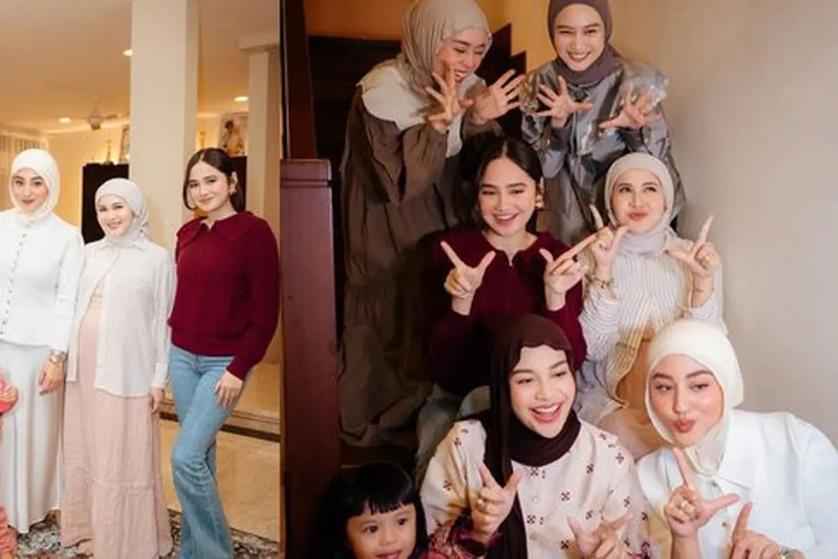 Geng artis mamayu bukber bareng. (credit:instagram.com/kesharatuliu05)