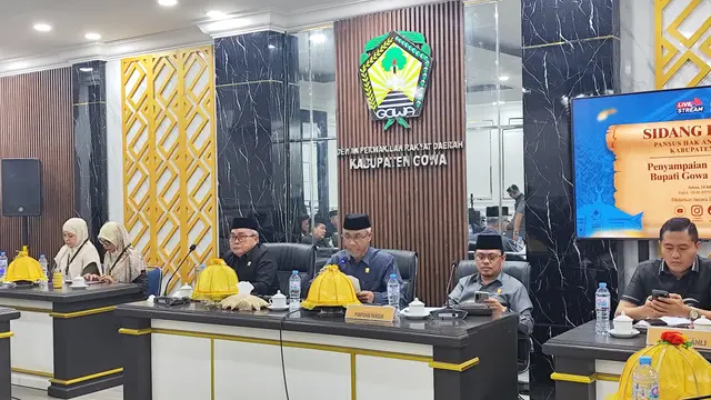 Pansus Hak Angket DPRD Gowa. (Liputan6.com/Fauzan)