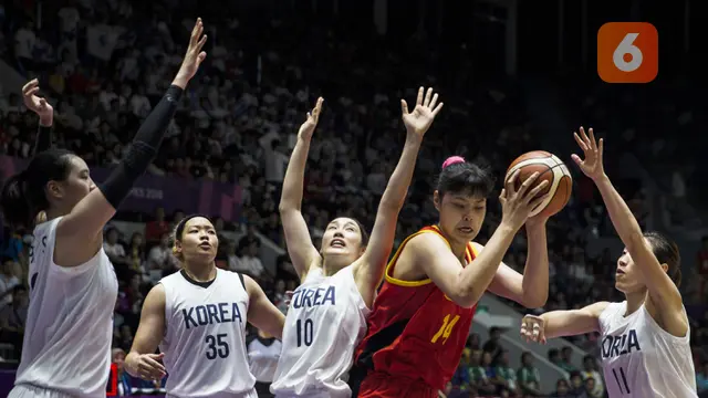 Basket : China Vs Korea Bersatu