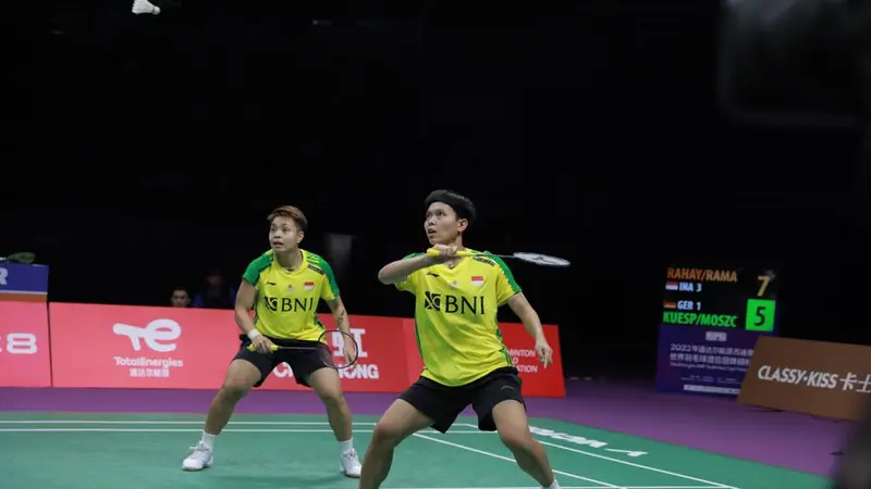 Apriyani Rahayu/Siti Fadia Silva Ramadhanti - Piala Sudirman 2023 - Bulu Tangkis