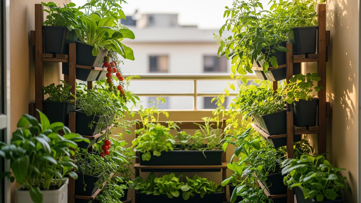 9 Ide Kebun Sayur di Balkon Rumah, Lengkap dengan Tips Perawatan di Lahan Terbatas