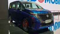 Nissan Serena e:Power dipamerkan di GIIAS 2024. (Liputan6.com/Khizbulloh Huda)