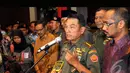 Moeldoko menjelaskan TNI ingin memberikan pemahaman dalam membangun zona bebas integritas untuk mewujudkan WBK (wajib bebas korupsi) , Jakarta, Senin (11/8/2014) (Liputan6.com/Miftahul Hayat)