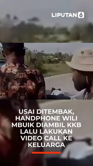 Usai Ditembak, Handphone Wili Mbuik Diambil KKB lalu Lakukan Video Call ke Keluarga